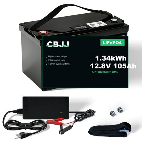 CBJJ ZW24 12.8V Bluetooth LiFePO4 pack