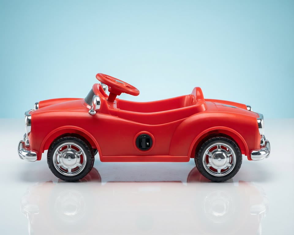 Kids ride-on and RC hobby vehicle battery scene