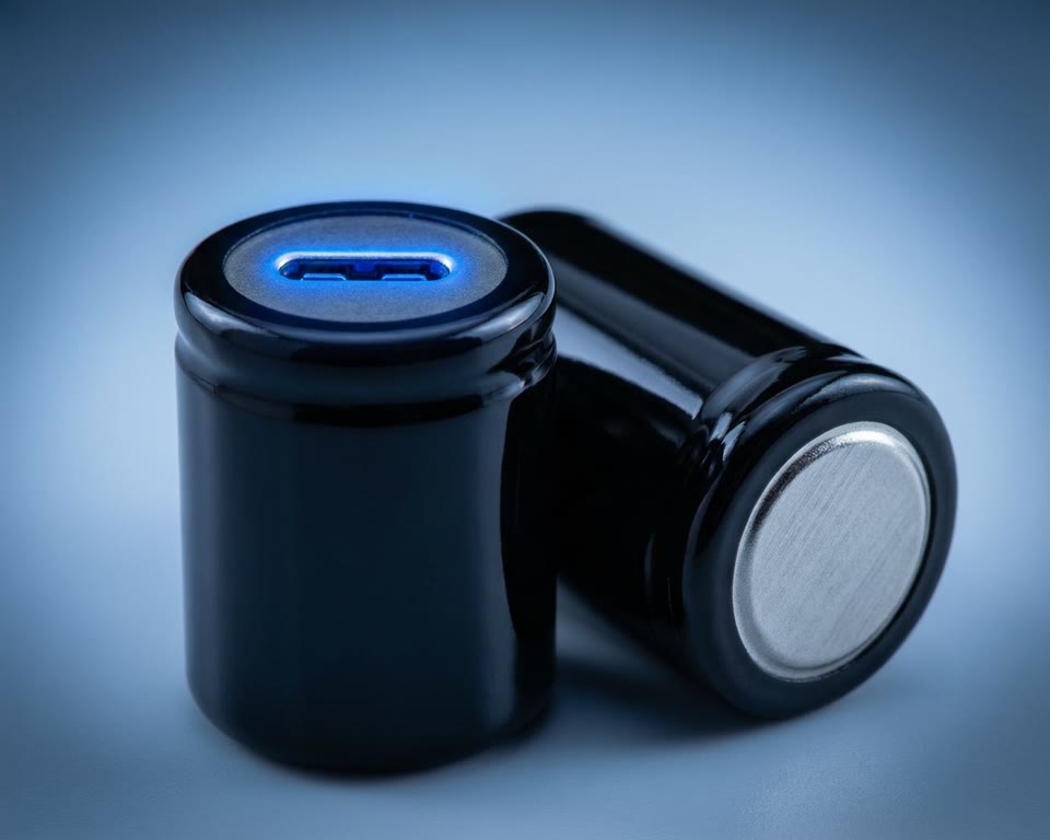 USB-C rechargeable lithium battery