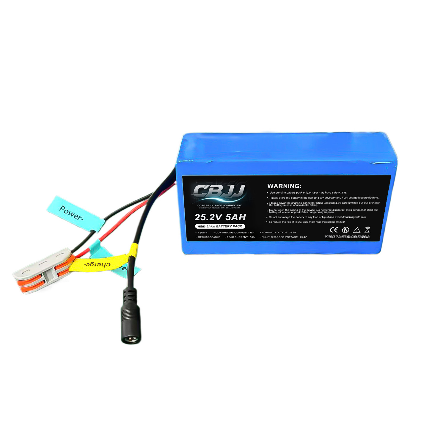 CBJJ HY03 25.2V 5Ah universal pack